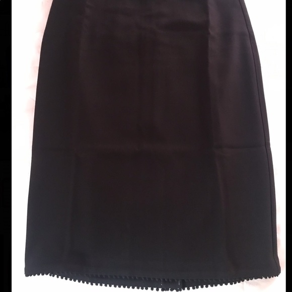 Ann Taylor Factory Black Pencil Skirt - Picture 2 of 5